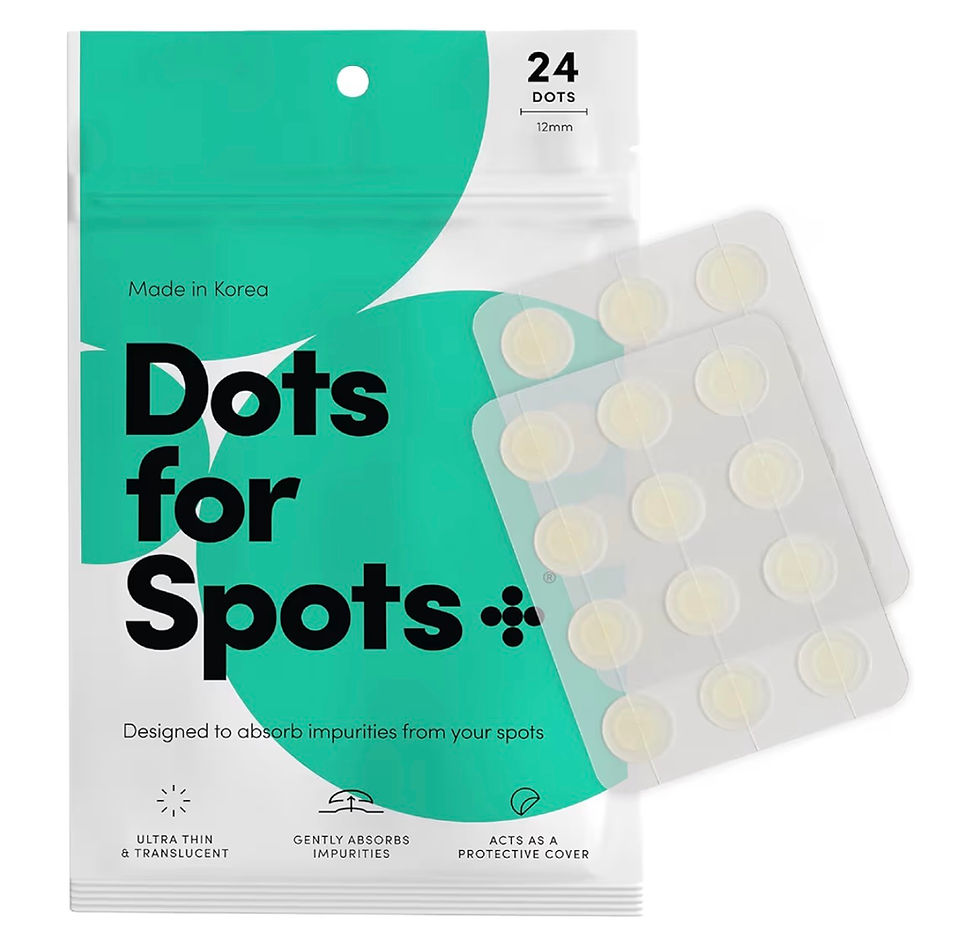 Thumbnail: Acne patches packaging, Dots for Spots +, 24 PACK clear dots.