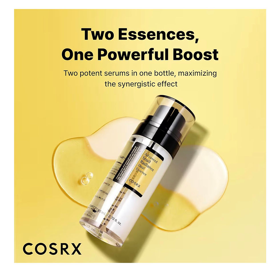Thumbnail: COSRX Niacinamide 5% + Snail Mucin 74% Dual Essence, Anti aging Face Serum for D
