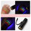 Thumbnail: BOBISUKA 8 Colors UV Neon Liquid Eyeliner Set, Matte Colored Eyeliners Pen, Colo