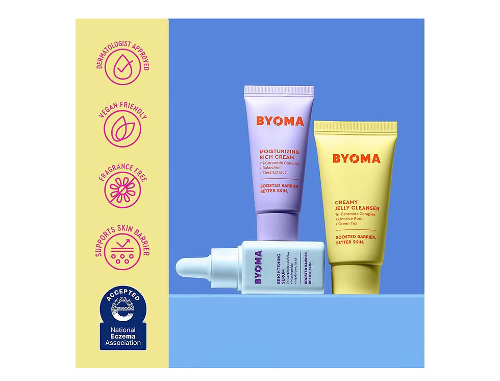 Thumbnail: BYOMA So Bright Set - Barrier Repair Skincare Set for Brighter Skin (30ml, 15ml,