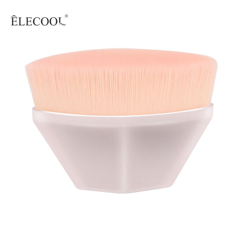 Miniaturebillede: ELECOOL makeup brush with soft bristles and white handle for beauty