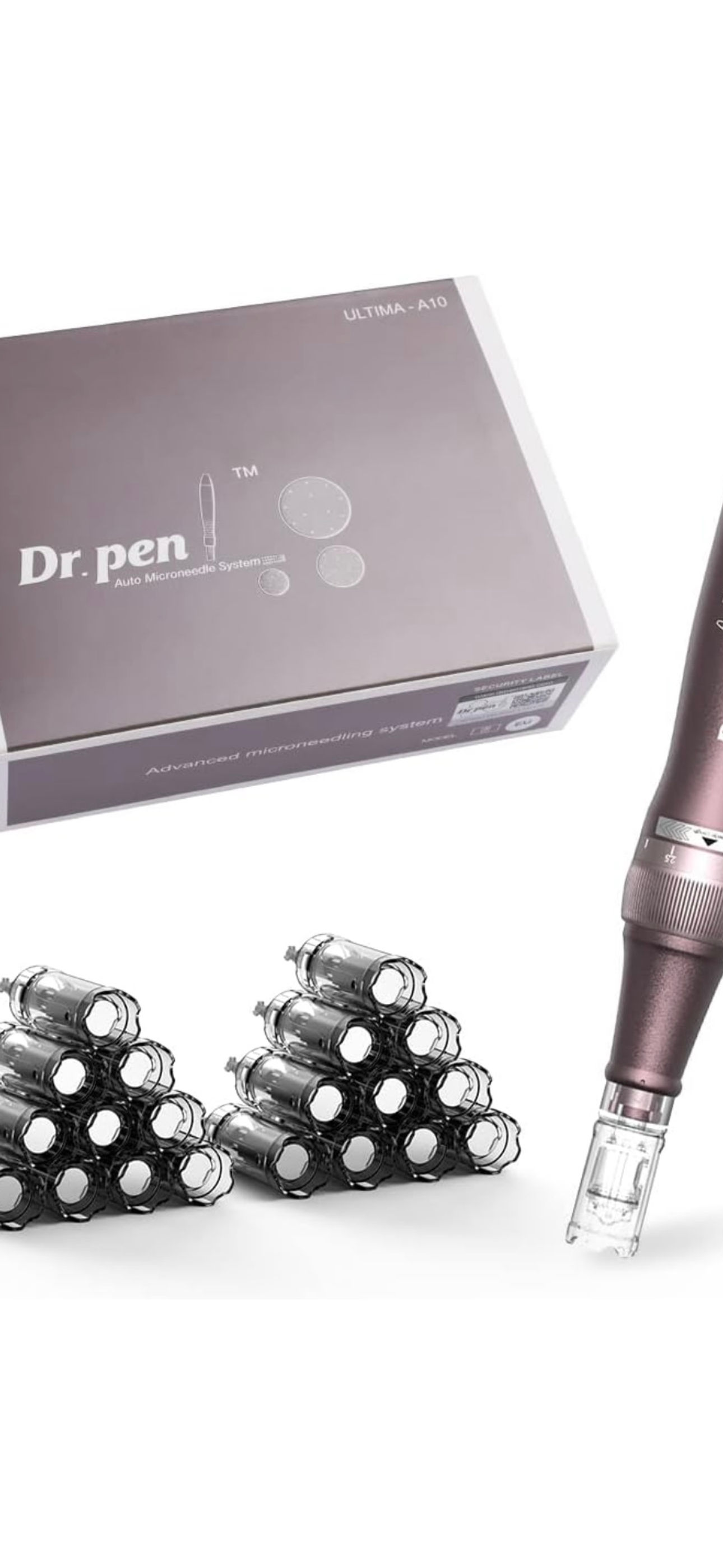Dr.Pen A10 Professional Wireless Microneedling Pen with 20 Replacement Cartridge