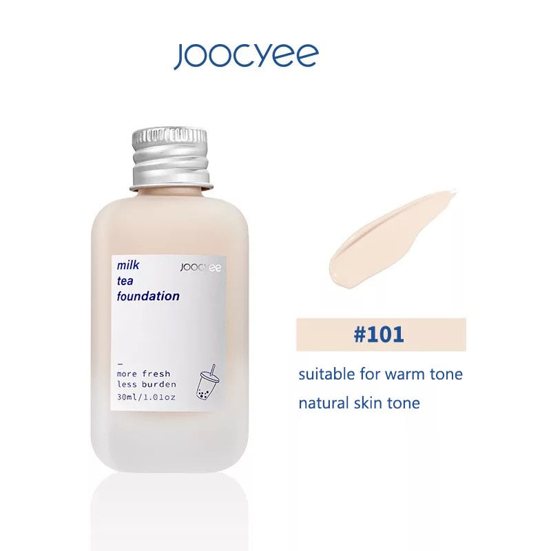Miniature : joocyee milk tea foundation #101 suitable for warm tone and natural skin tone.