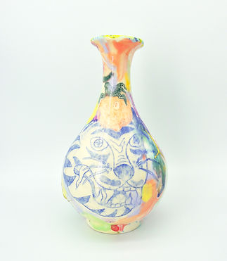 9.PeachTigerVase.JPG
