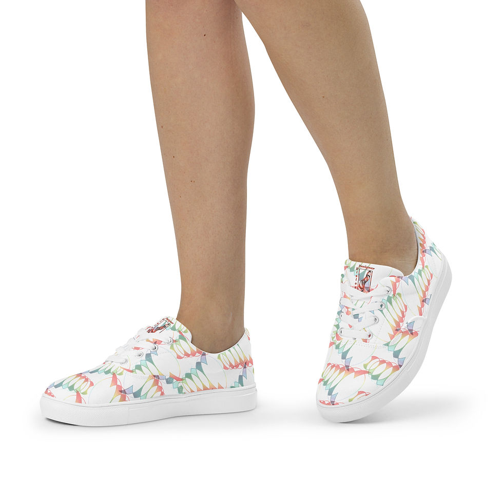 Thumbnail: CLRS-3 Women’s lace-up canvas shoes