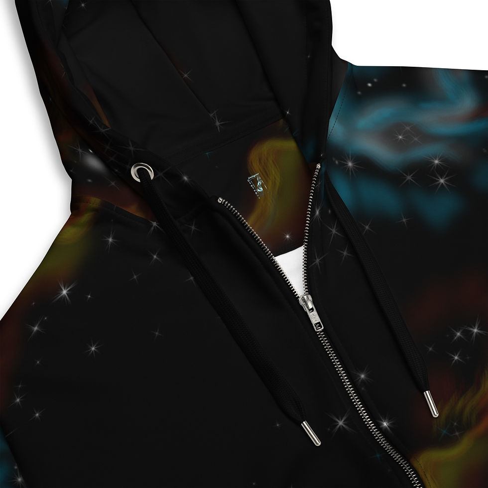 Miniatura: G Nebula Z Unisex zip hoodie
