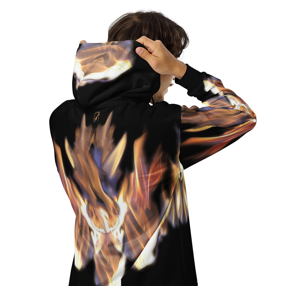 サムネイル： Blazin-FW Unisex zip hoodie