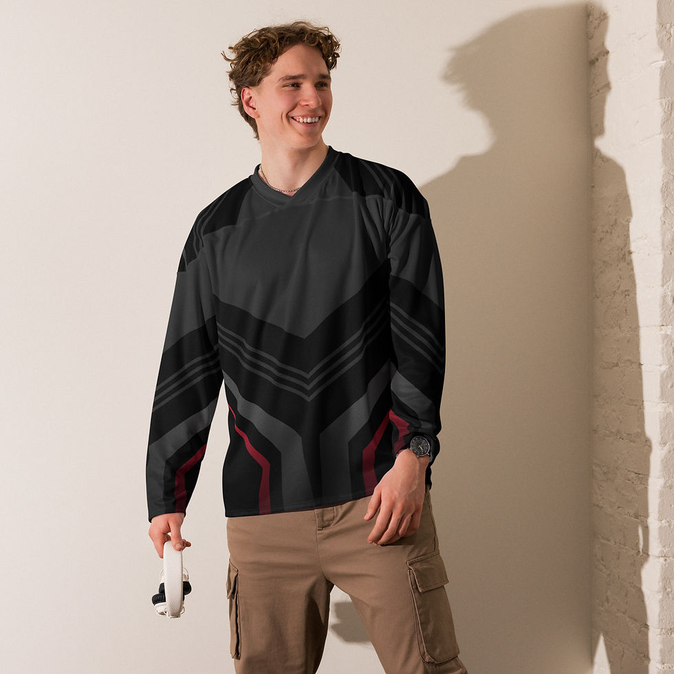Thumbnail: Geo 162 Recycled hockey fan jersey