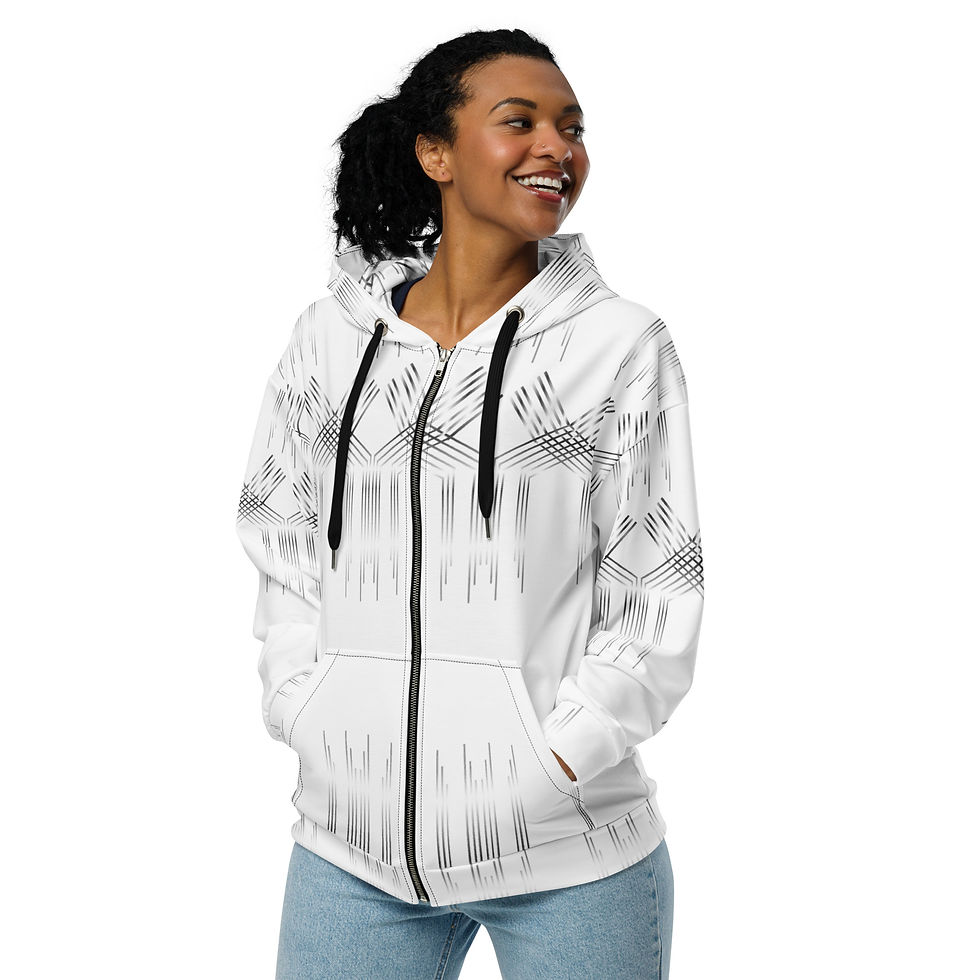 Miniatura: LCH-BW Unisex zip hoodie