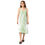 サムネイル： O Green Pastel Tie-strap midi dress