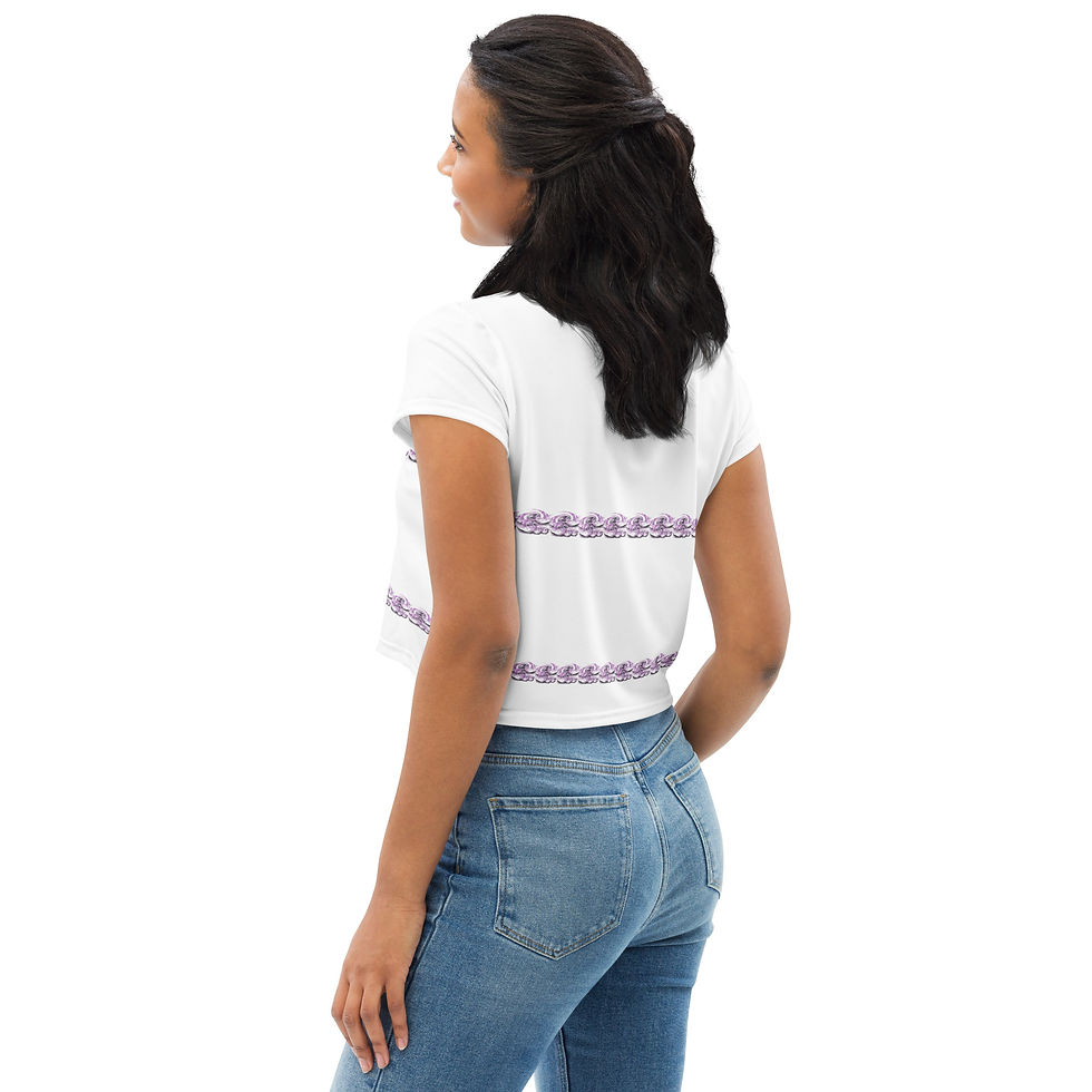 Miniatura: TDS All-Over Print Crop Tee