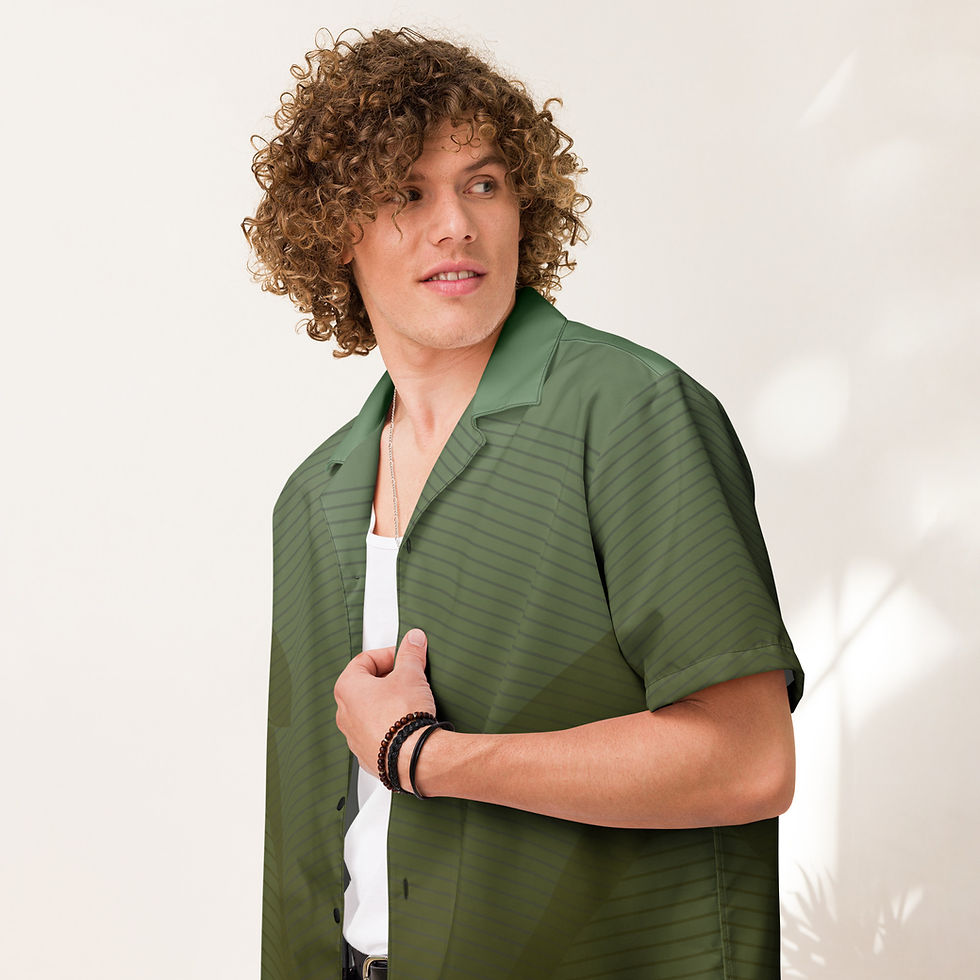 サムネイル： G 165 Unisex button shirt