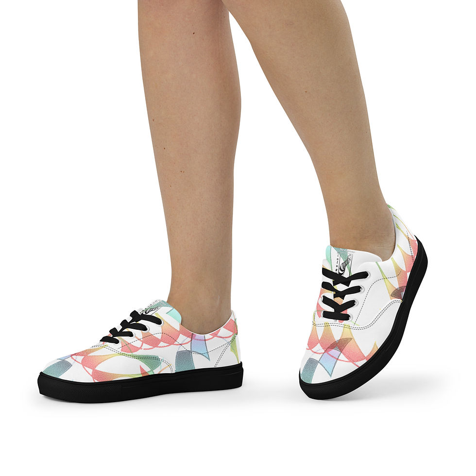 Miniature : CLRS-2 Women’s lace-up canvas shoes