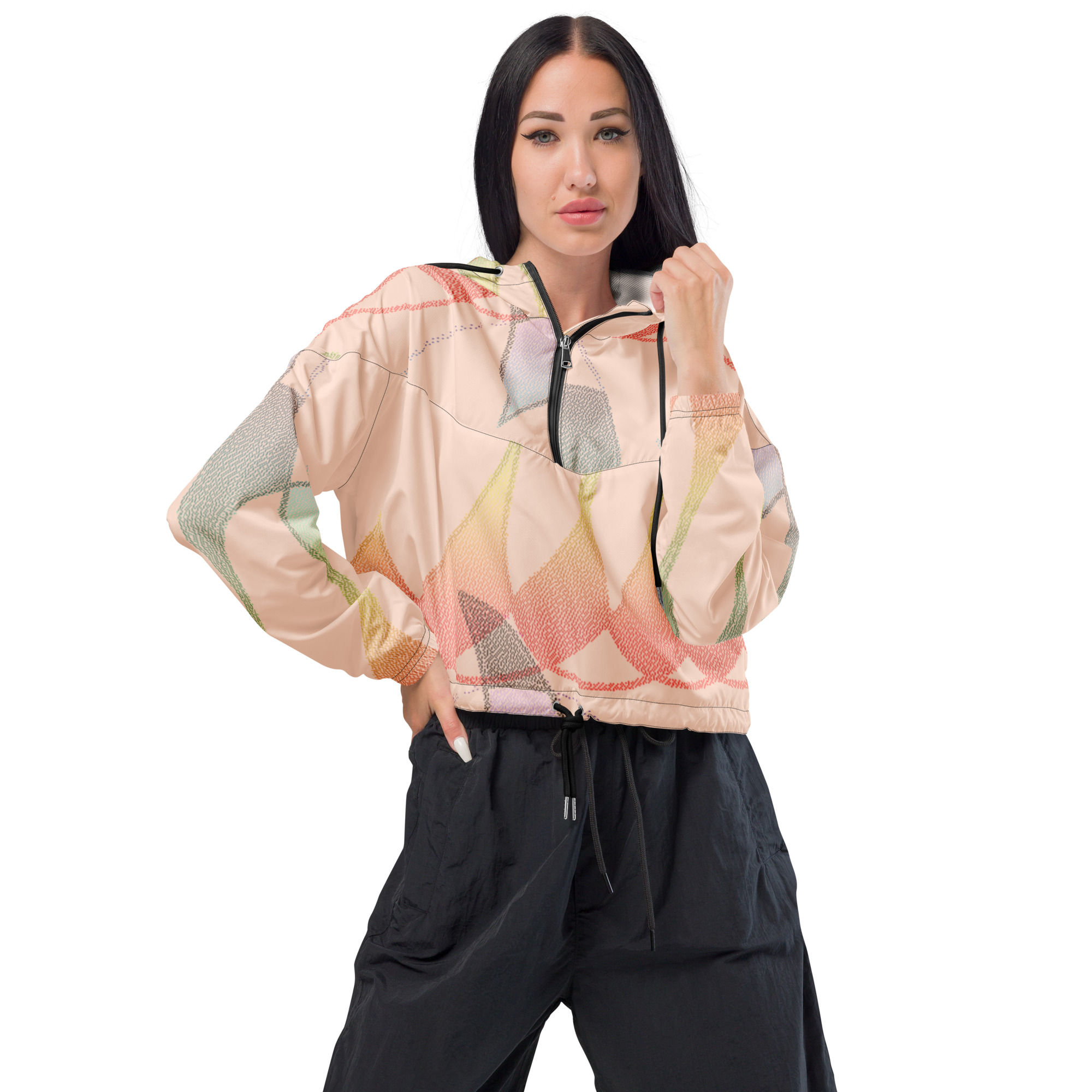 CLRS Women’s cropped windbreaker