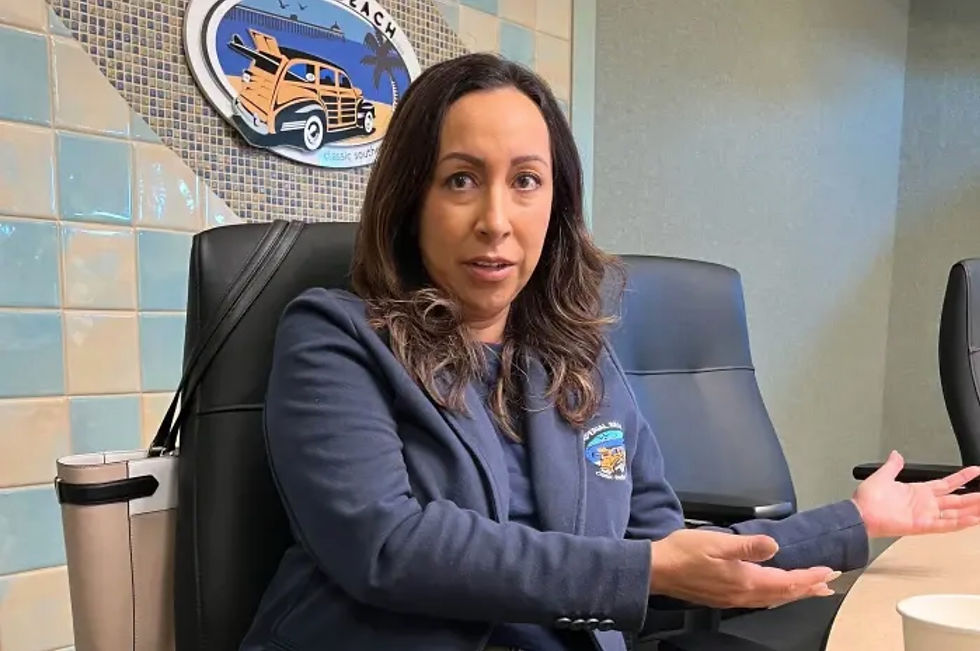 Mayor of Imperial Beach, Paloma Aguirre | Photo by La Prensa