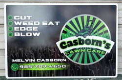 Lawn Care Sign