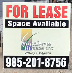 For Lease Sign