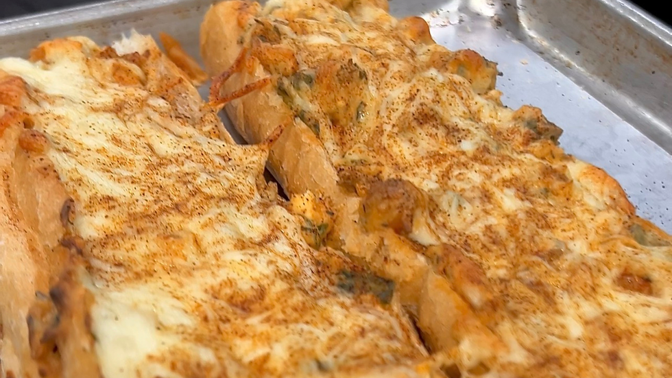 Let's Cook New Orleans Crawfish bread