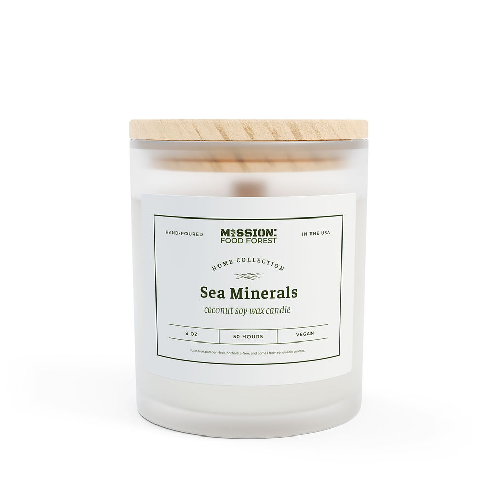 Thumbnail: Eco-Friendly Hand-Poured Non-Toxic Frosted Candle