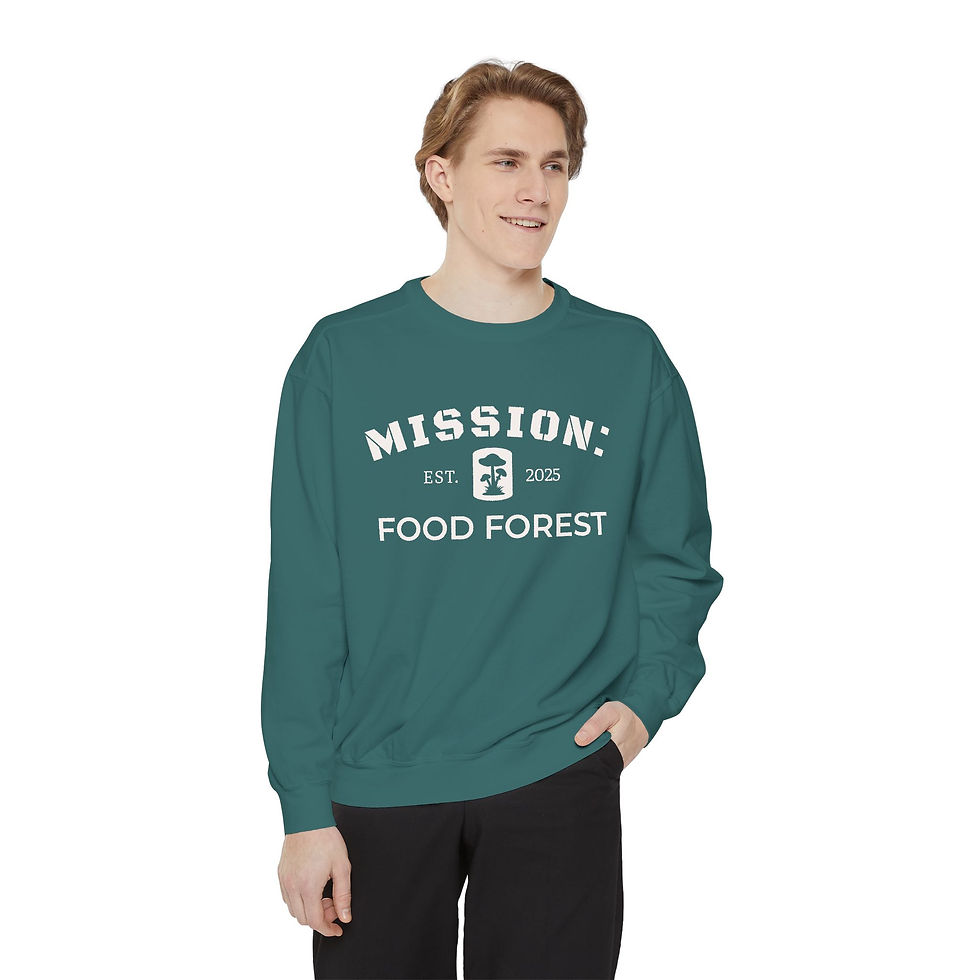 Thumbnail: Unisex Vintage College Crewneck Sweatshirt