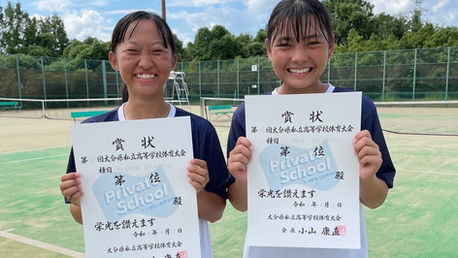 【SPORTS】硬式テニス部 私学大会結果！
