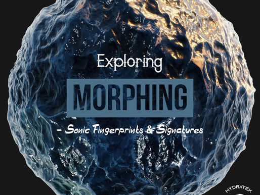 Exploring Morphing - Sonic Fingerprints & Signatures