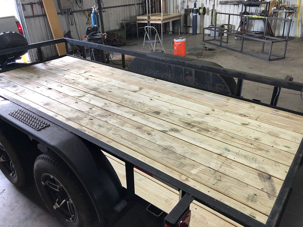 New Trailer Floor