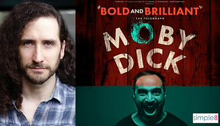 Jonathan working on MOBY DICK...