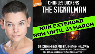 Anna appearing in The Signalman...
