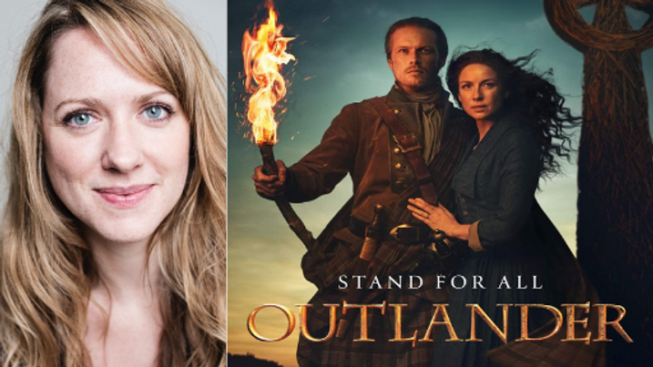 Amy has been filming on OUTLANDER