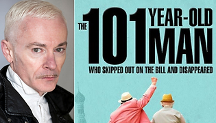 Matthew filming on 101 YEAR OLD MAN.....