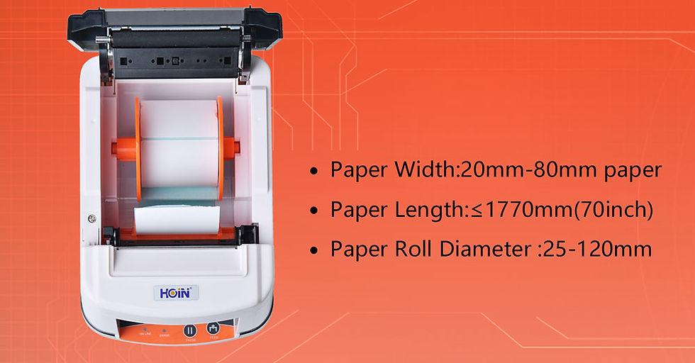 Thumbnail: HOP-HL80 80mm Thermal Label Printer