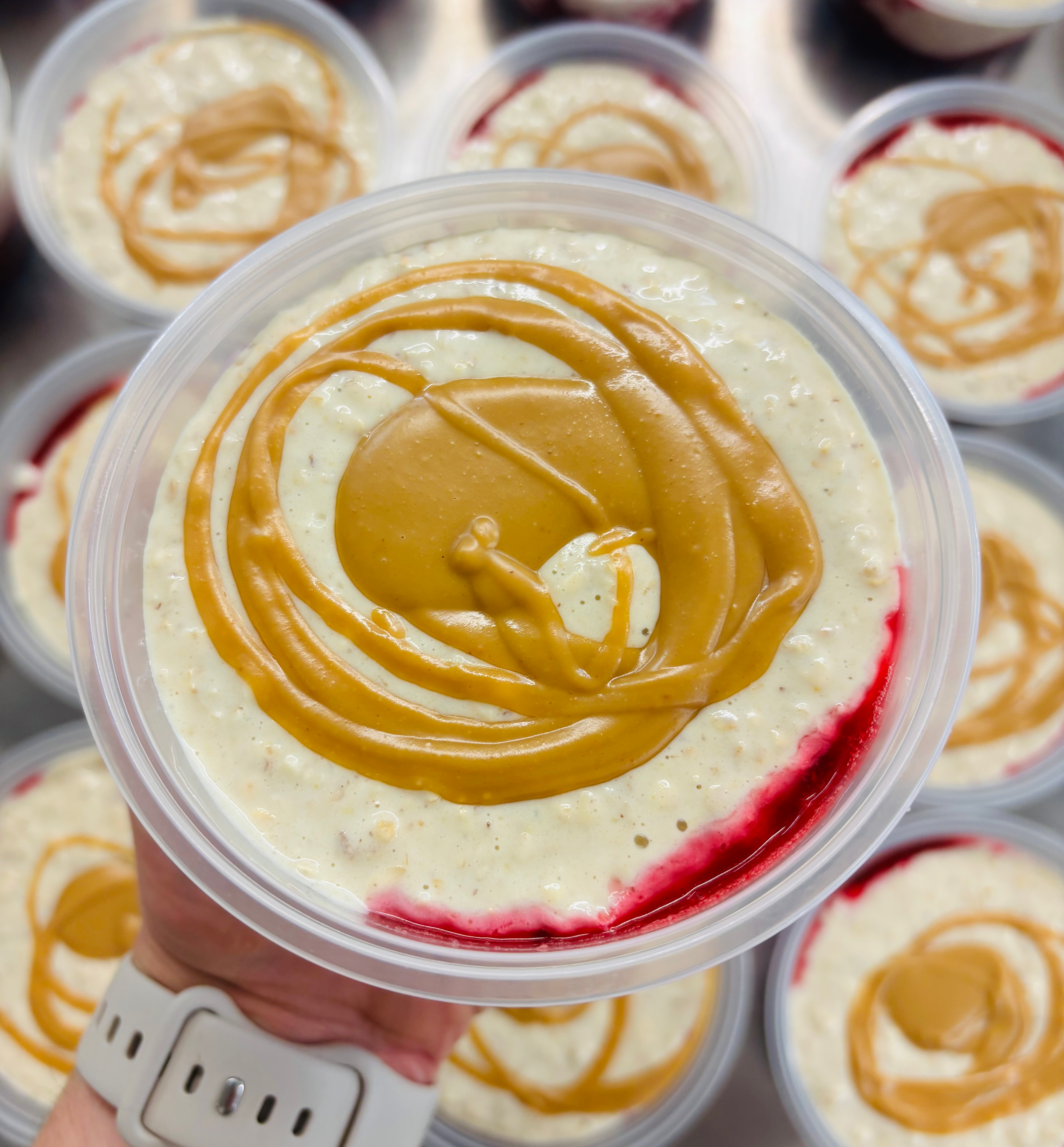 'PB & J' Protein Oats