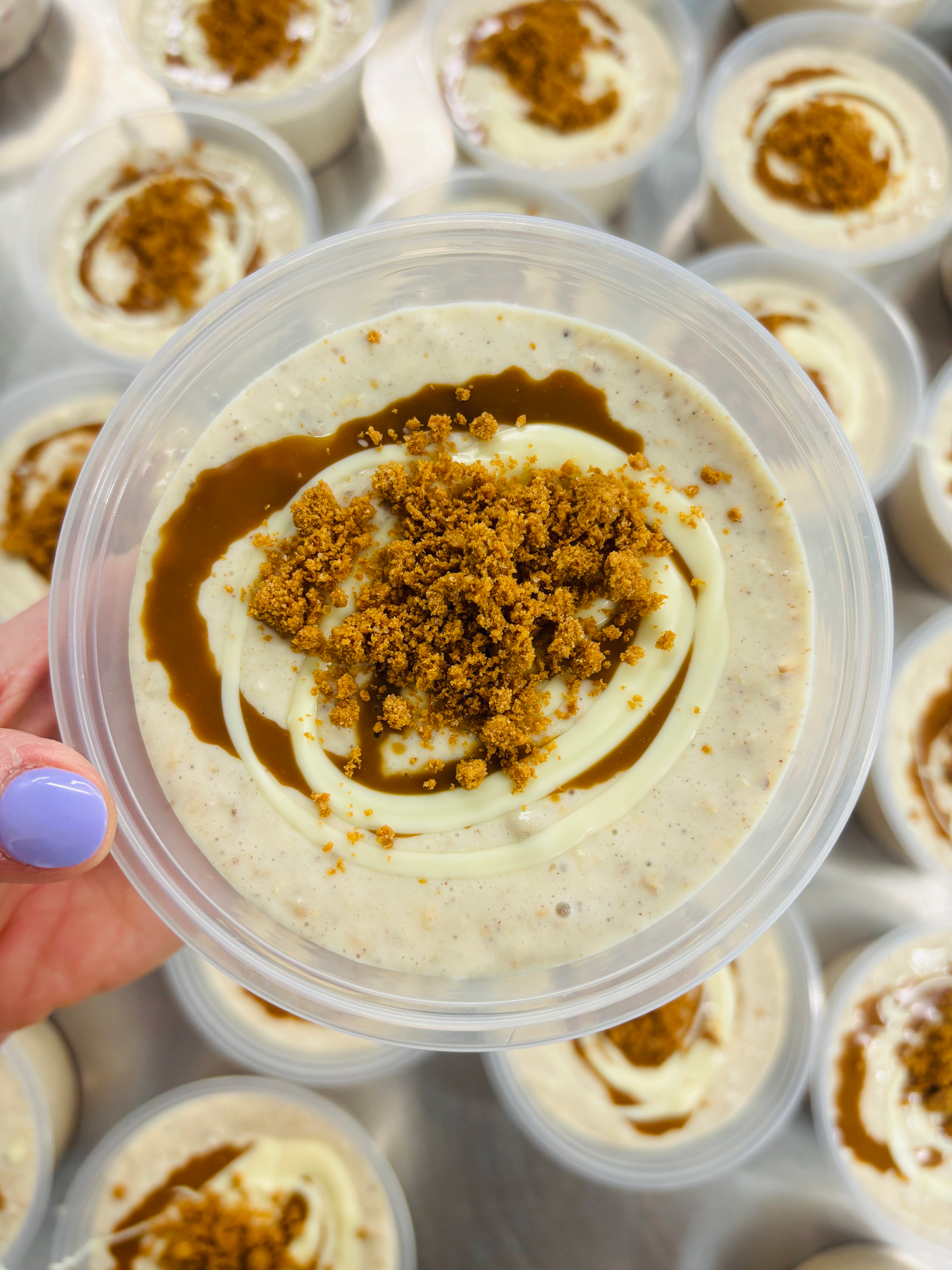 White Chocolate & Biscoff Protein Oats