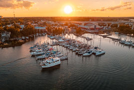 Palm Harbor Marina on Bayou Chico.