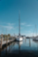 Sailboat at Chico marina in pensacola fl.