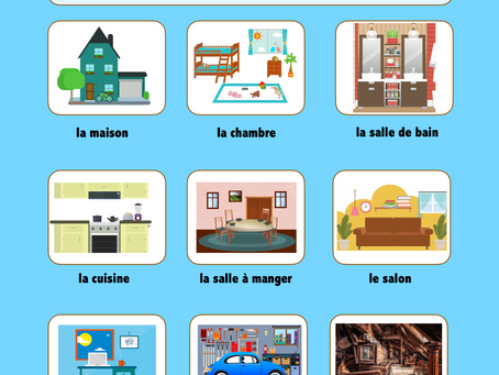 Petit vocabulaire de la maison