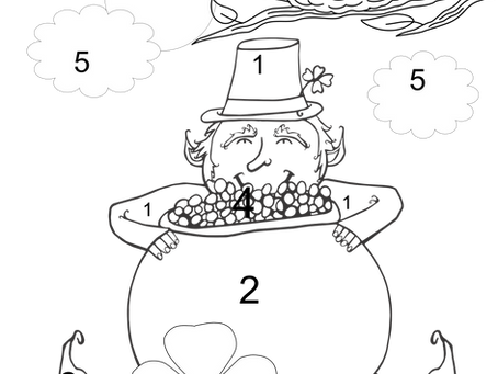 Coloriage de la Saint Patrick