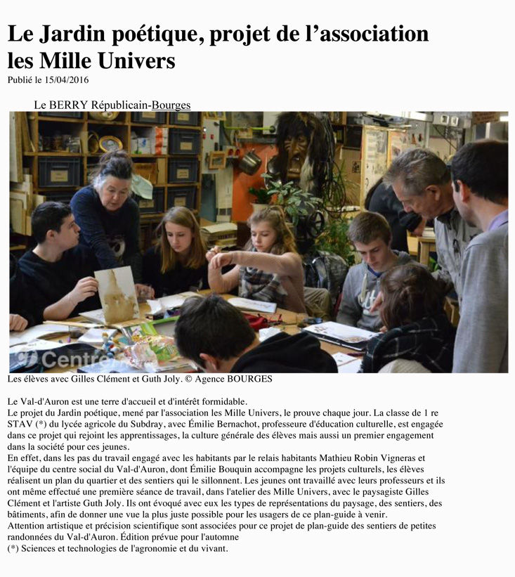 Le Jardin poétique
