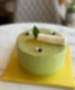 Red Bean Matcha Cream Cake