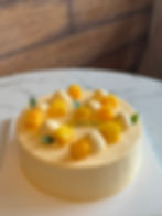 Mango Strawberry Cake