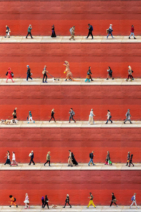 Time Lapse. Halloween in the West Village, NYC (2022)