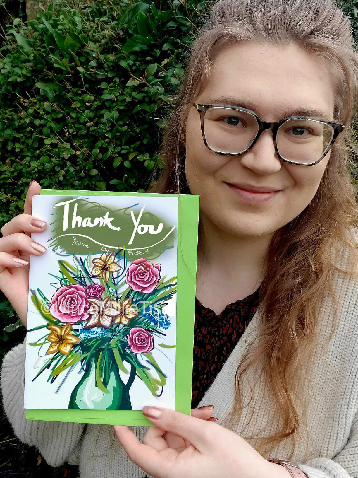 From the Heart A5 Greeting Card