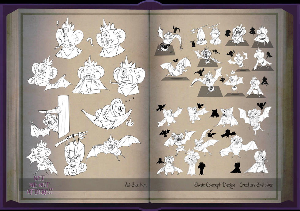 Creature Sketch and Pose
