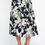 Thumbnail: Cotton Floral Print Flowy Midi Skirt with Pockets