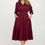 Thumbnail: Tencel Collared V neck Midi Dress with Pockets
