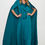 Thumbnail: Satin Solid Draped Long Kimono Cardigan with Front Tie