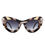 Thumbnail: Luminara - Retro Round Cat Eye Women Fashion Sunglasses