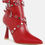 Thumbnail: Jacinta Slim Flared Heel Strappy Boots