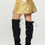 Thumbnail: Metallic Mini Skirt with Slit